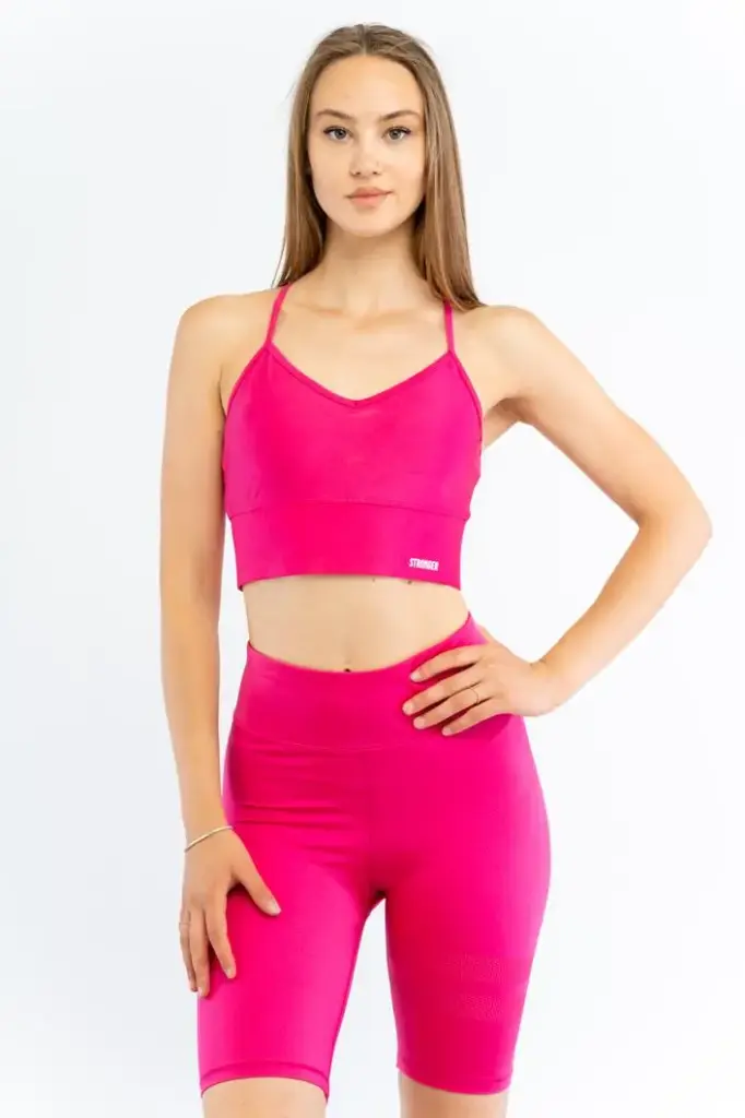 [ST-00024-S-ROZ] Stronger Sports Bra  (S)