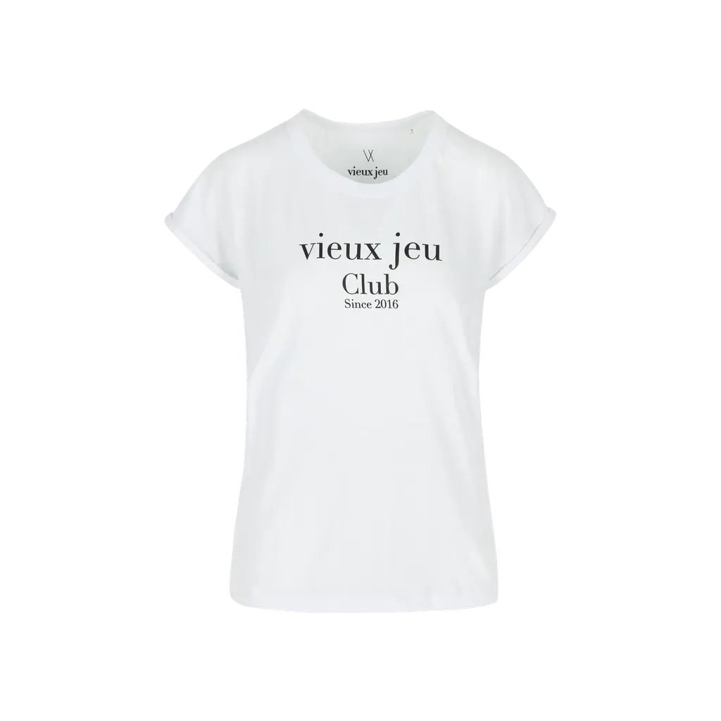 [VIE55-S-WI] Vieux Jeu Club Shirt White (S)
