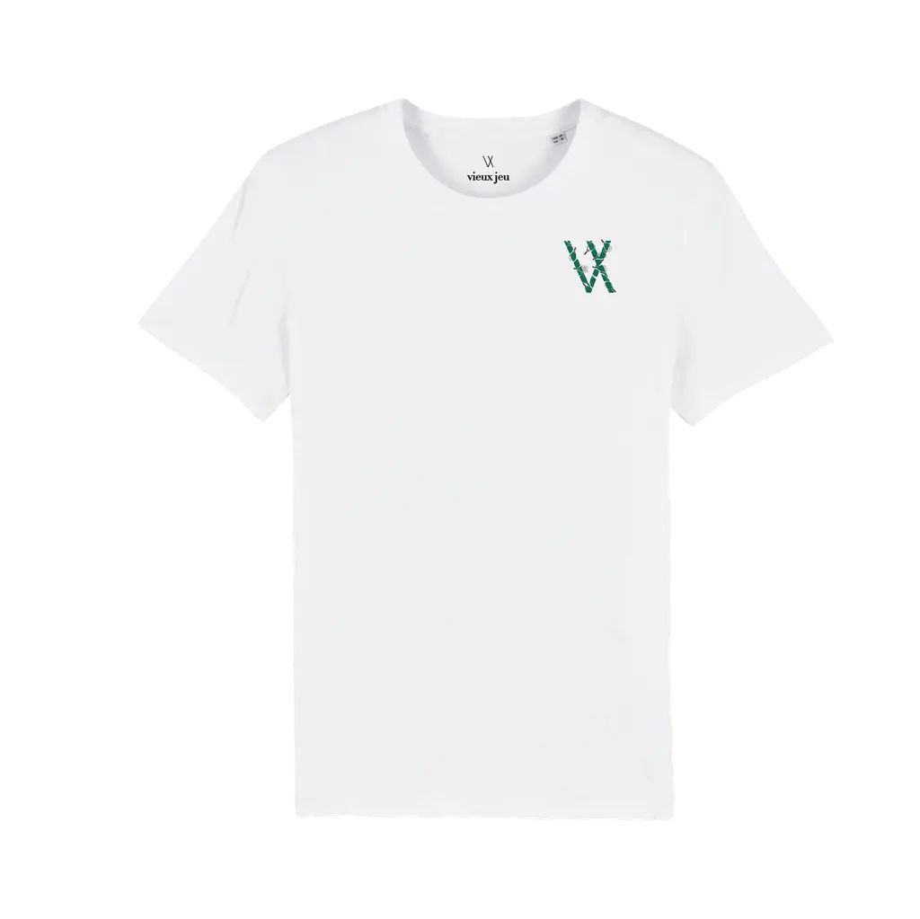 Vieux Jeu Lopa T-shirt White/Green (S)