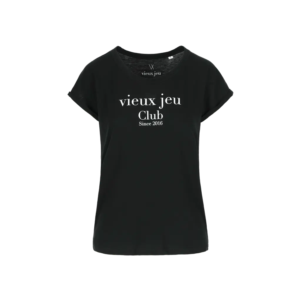 Vieux Jeu Club T-Shirt Black