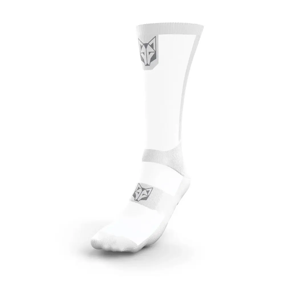 [OTSO3539-1-WI] OTSO UltraLight Sokken - Zuiver Wit & Zilvergrijs (35-39)