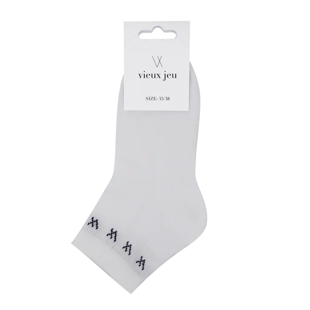 Vieux Jeu DressMel Mid Socks Blue