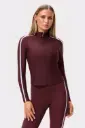 Stronger Signature Stripe Half Zip Port Royale