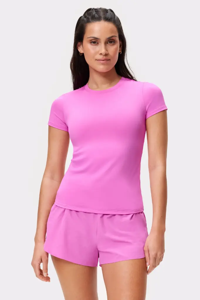 [STR93-S-ROZ] Stronger The One T-Shirt Magenta (S)