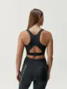 Born Living Yoga Top Gold Black