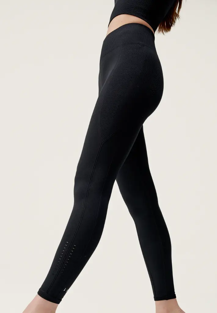 [BLY009-S-ZW] Born Living Yoga Legging India Black (S)