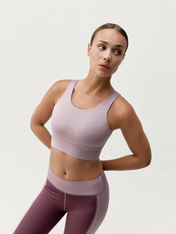 Born Living Yoga Top Maiko Tuscany Deep Rose