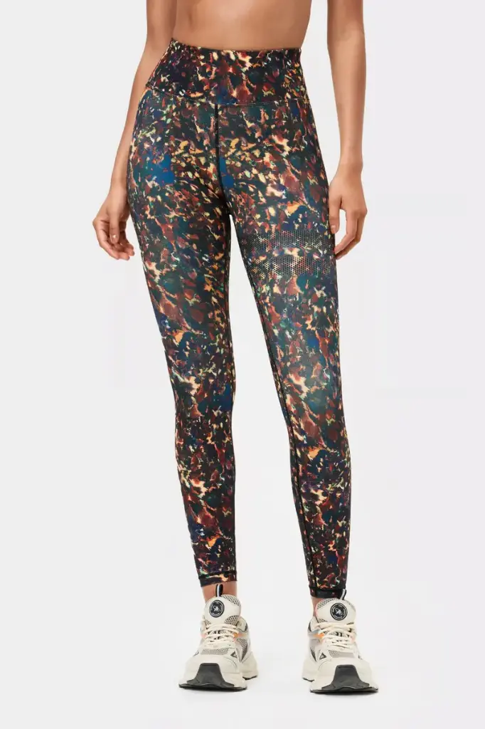 Stronger Explore Printed Legging Tortoise Shell