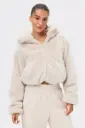 Stronger Fluffy Hood Jas Moonbeam