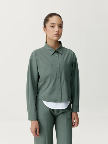 [BLY0-S-GRO] Born Living Yoga Jacket Halia Tea (S)
