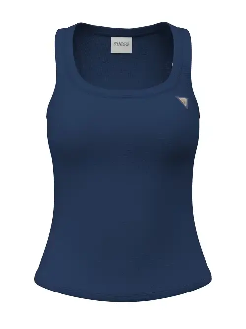 [GUE2-S-BL] Guess Colette Rib Tank Secret Blue (S)