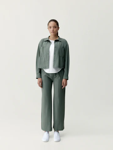 [BLY30-S-GR] Born Living Yoga Pants Halia Tea (S)