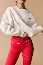 Stronger Comfy Sweatshirt Whisper White