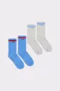 Stronger Essential 2-Pack Sokken Cornflower Blue