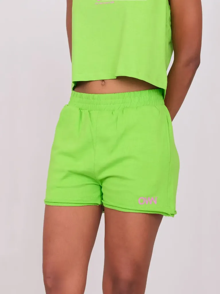 Own Off With Nature Korte Broek Appel Groen (S)