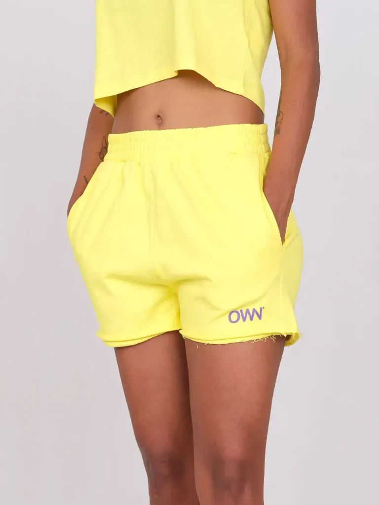 [OWN3-M-GE] Own Off With Nature Korte Broek Geel (M)