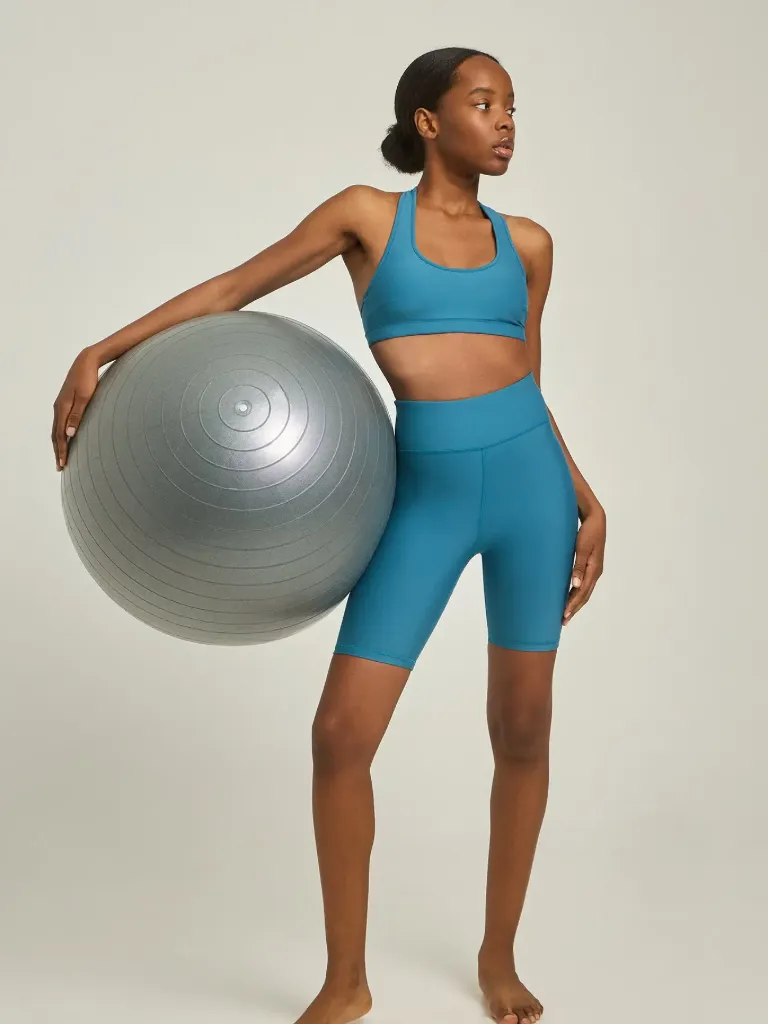 [BA2-S-LBL] Baya Atletische Biker SOFT TOUCH Petrol (S)