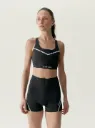 Born Living Yoga Top Luna Run Black