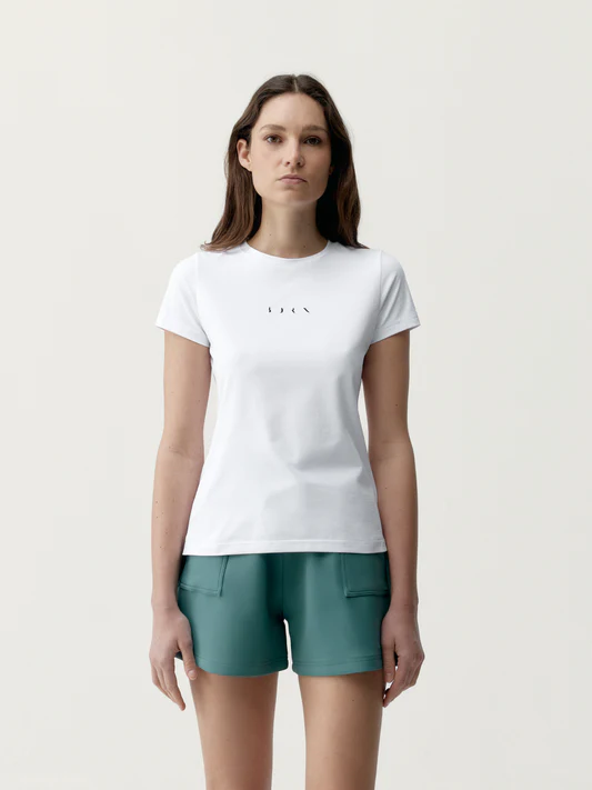 [BLY444-M-WI] Born Living Yoga Shirt Born4me White (M)