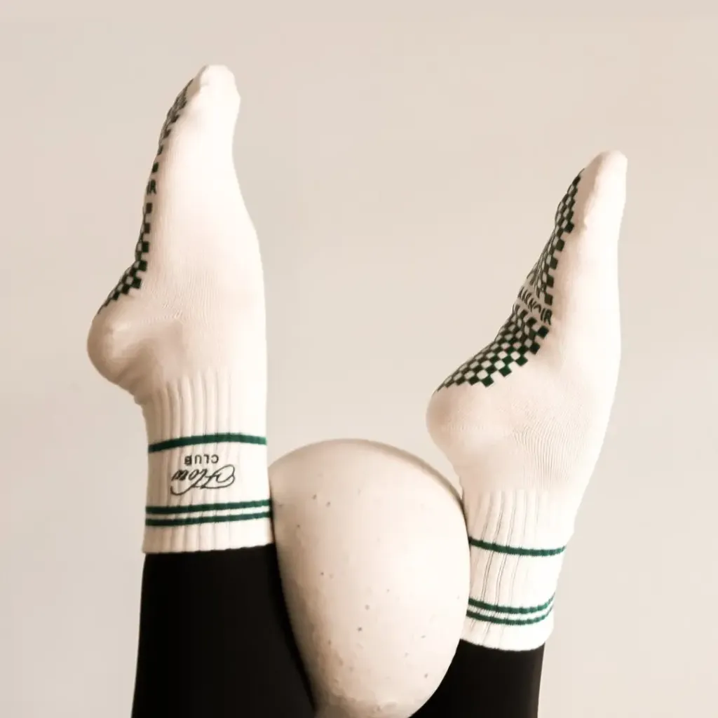 Bazaar Noir  Grip-Sokken Flow Club