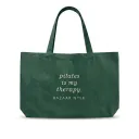 Bazaar Noir Shopper Pilates is my therapy