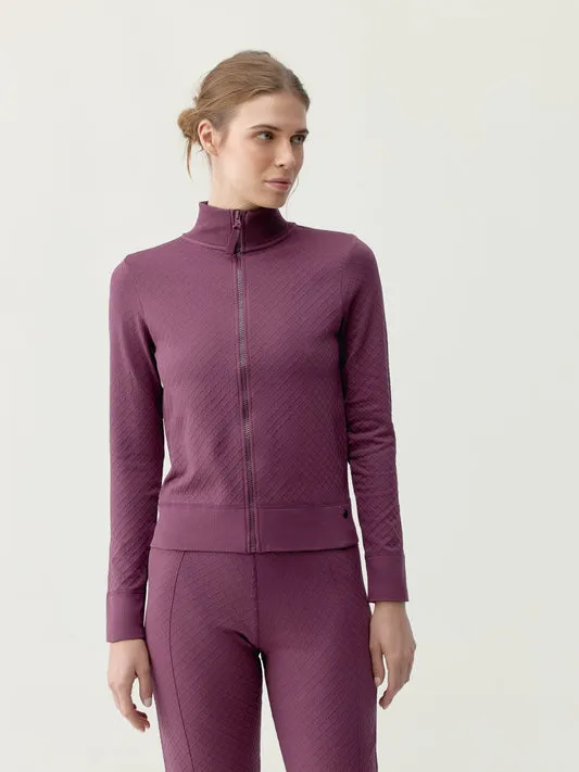 [BLY2-S-PA] Born Living Yoga Jacket Eira Beet Plant (S)