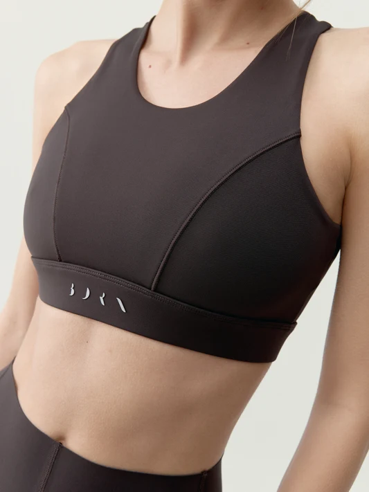 Born Living Yoga Top Coreskin Chocolat