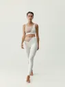 Born Living Yoga Born Living Yoga Legging Omkara Dove/Biscuit