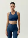 Born Living Yoga Top Denise Sailor Blue