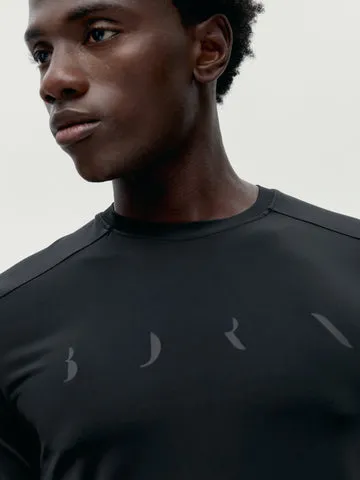 [BLY6-M-BL] Born Living Yoga T-shirt Volta Black (M)