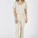 Pants from bio interlock-cotton