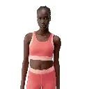 Born Living Yoga Top Xenia Strawberry Ice/Sunset Coral