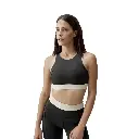 Born Living Yoga Fiorella Top in Black/Stone