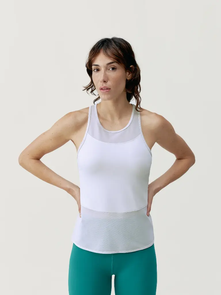 [BLY200-S-WI] Born Living Yoga Kiava Shirt In White (S)