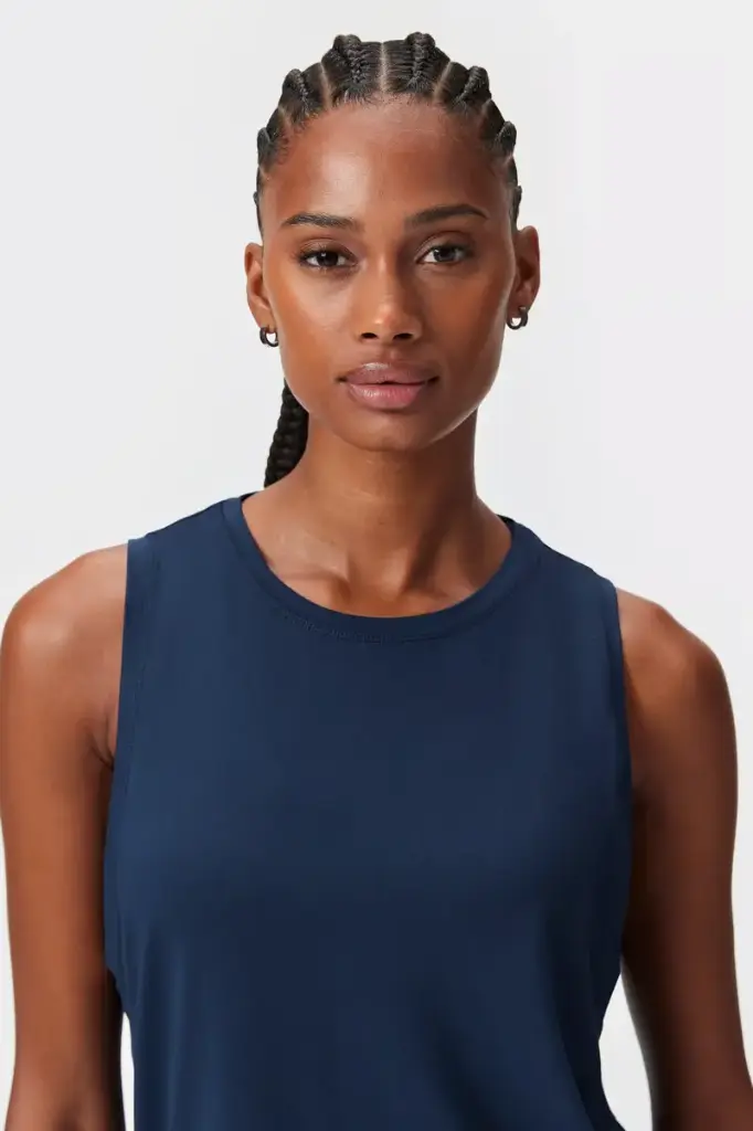 [STR10-S-BL] Stronger Relaxed Racerback (S)