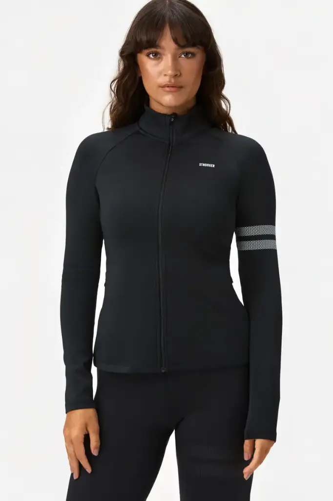 [STR66-S-ZW] Stronger Signature Zip Jacket (S)