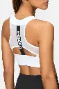 Stronger - Bounce Sports bra White