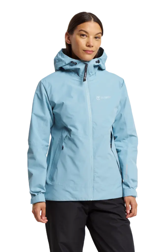 Tenson Winga Regenjas Lichtblauw