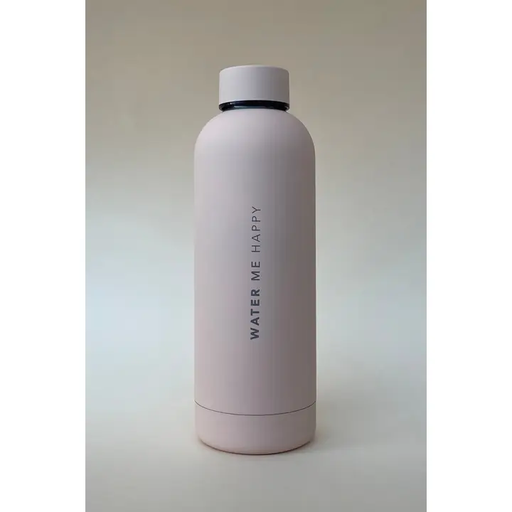 Bouteille Water Me Happy - rose