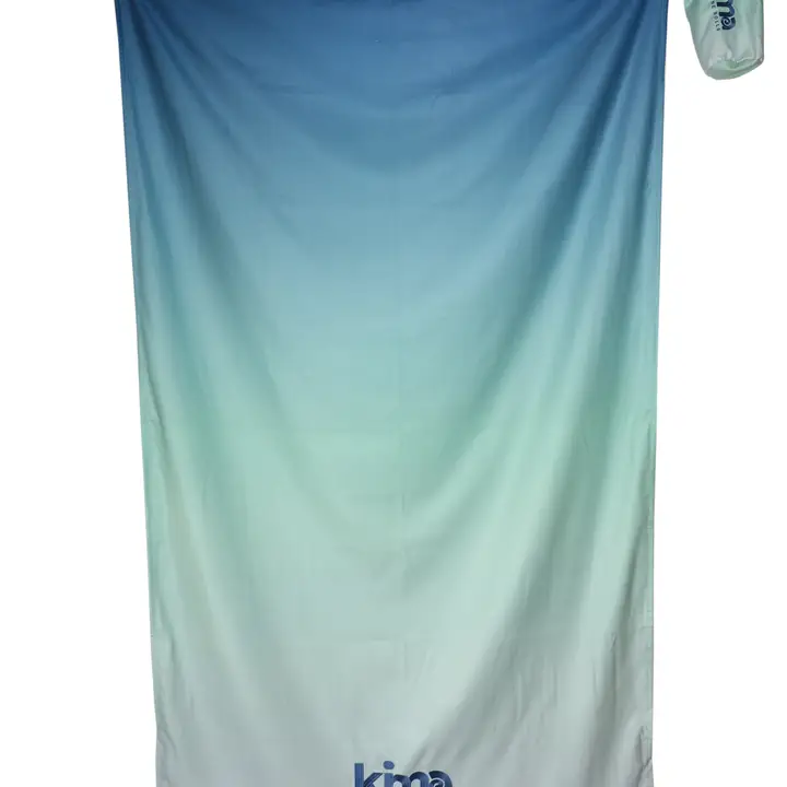 XXL microfiber beach towel - Tie & Dye Blue Lagoon