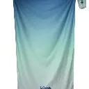 XXL microfiber beach towel - Tie & Dye Blue Lagoon