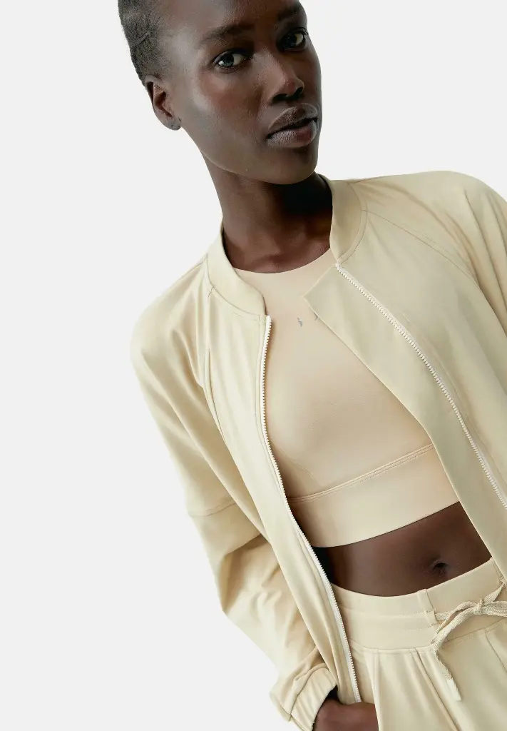 [BLJ55-S-BE] Born Living Yoga Jacket Leila Beige (S)