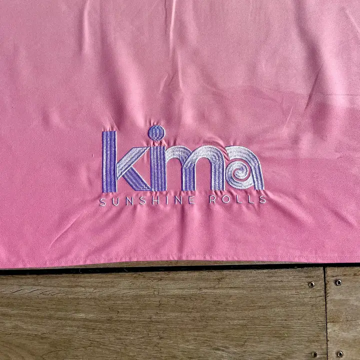 [KI44-1-RO] XXl Microfiber Beach Towel - Peach Summer