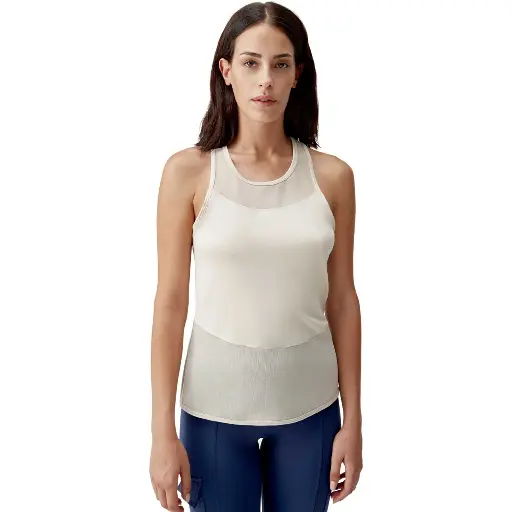 Born Living Yoga Kiava T-Shirt in Stone 