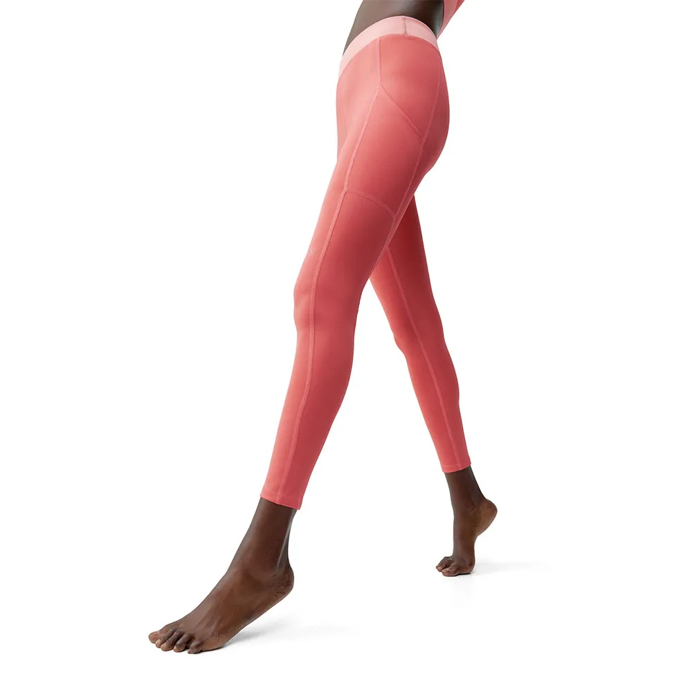 Xenia legging in strawberry ice/sunset coral