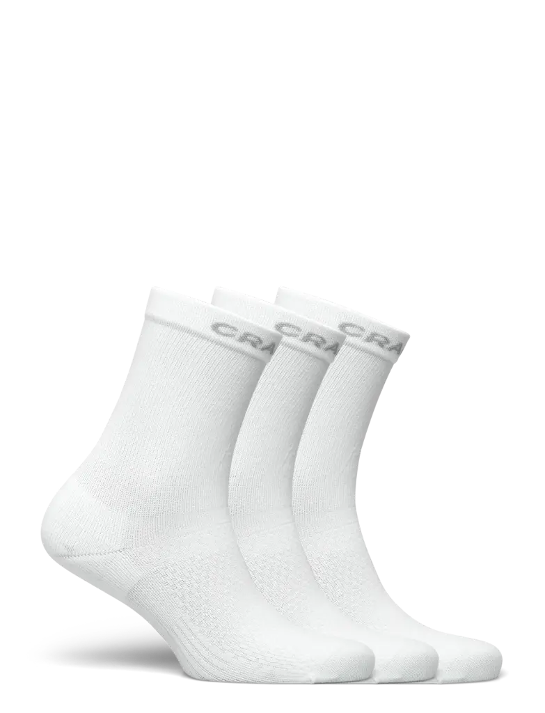 Craft Active High Socks 3-Pack - White 