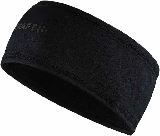 [CRA72-1-ZW] Craft Core Essence Jersey Headband -  Black