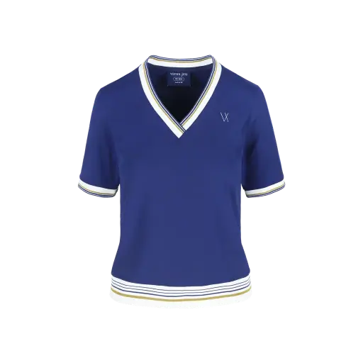 Vieux Jeu Emilie Top Blue