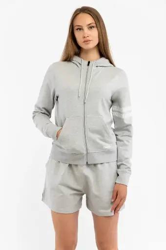 Stronger - Signature Kapuzenpullover mit Reißverschluss