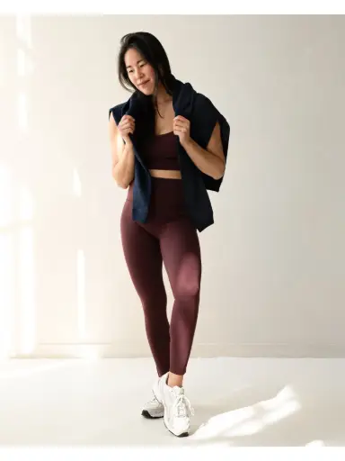Spica Luna Legging Bourgogne